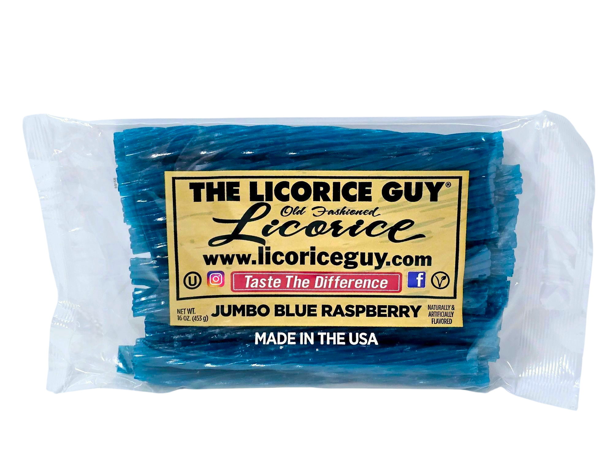 Blue Raspberry Old-Fashioned Licorice – The Licorice Guy B2B
